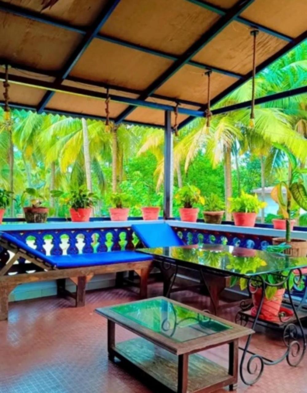 Curlies Blue House Villa Anjuna Exterior foto