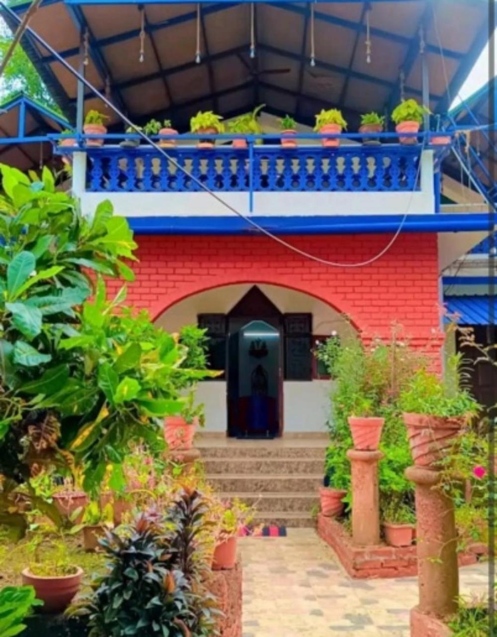 Curlies Blue House Villa Anjuna Exterior foto
