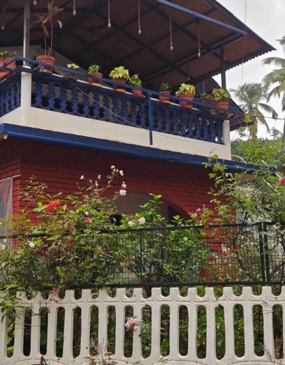 Curlies Blue House Villa Anjuna Exterior foto