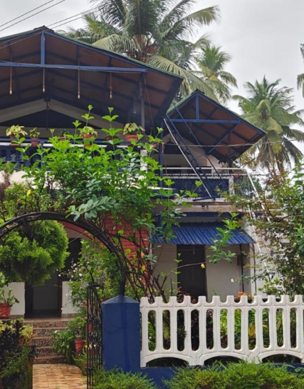 Curlies Blue House Villa Anjuna Exterior foto