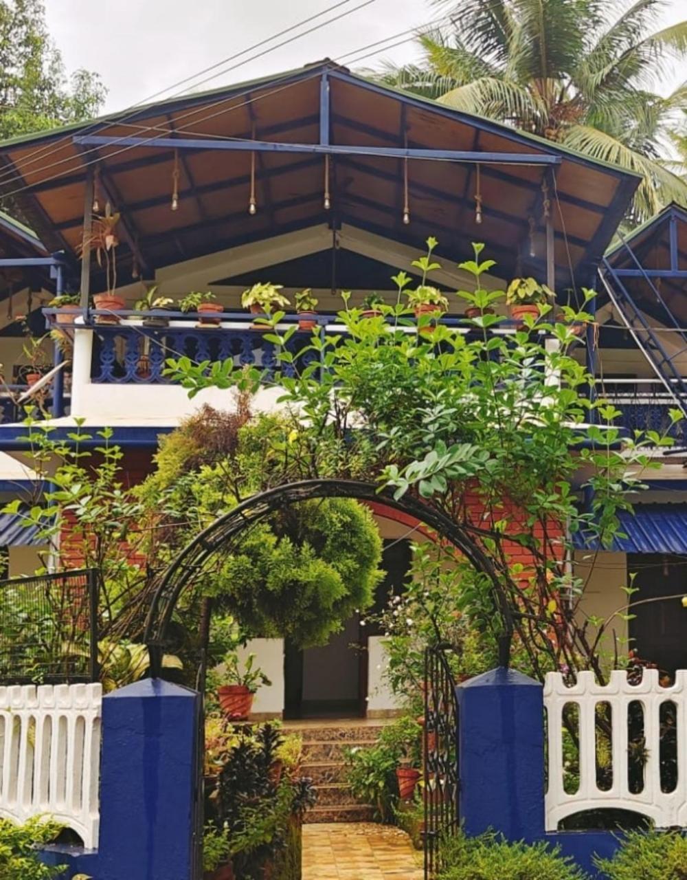 Curlies Blue House Villa Anjuna Exterior foto